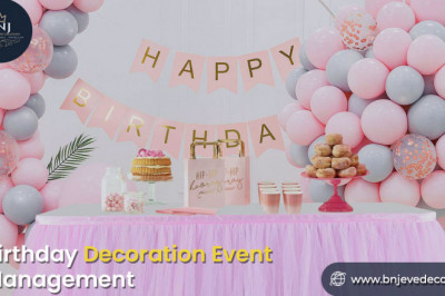 Birthday Decoration Event Management