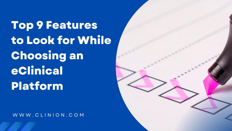 eClinical Platform Advantages | eClinical system | Clinical Trial software Features | end-to-end eClinical platform