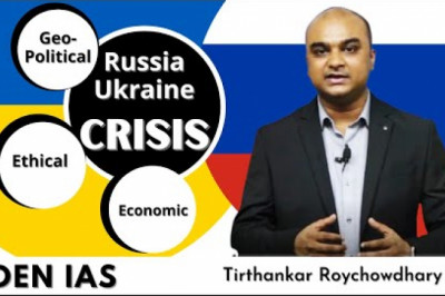 Russia - Ukraine Crisis UPSC | (Geopolitical - Ethical - Economic) Issue by Tirthankar Roy Sir |EDEN