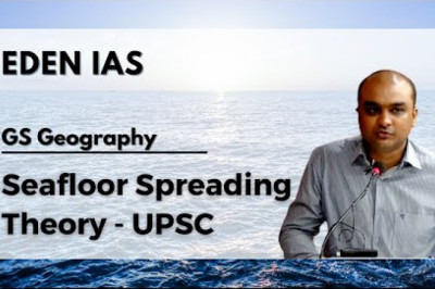 (SEA FLOOR SPREADING) - Distribution of Ocean and Continents | Physical Geography by Tirthankar Sir