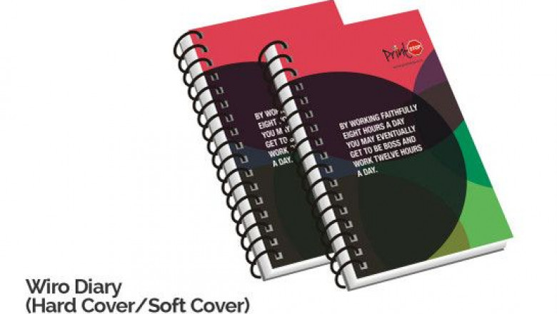 Spiral Bound Notebook and Wire Diary Printing Online