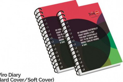 Spiral Bound Notebook and Wire Diary Printing Online
