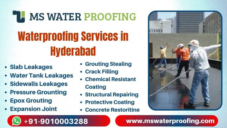 Waterproofing Services in Hyderabad MS
