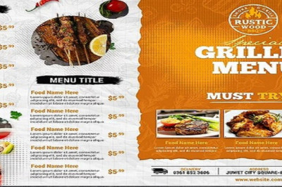 Ultimate Menu Template Design Ideas