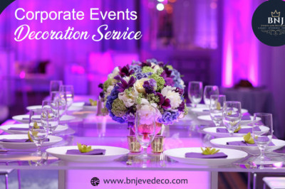 We Provide The Best Corporate Events Decoration Servic