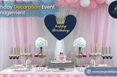 Professional Birthday Decoration Event Management