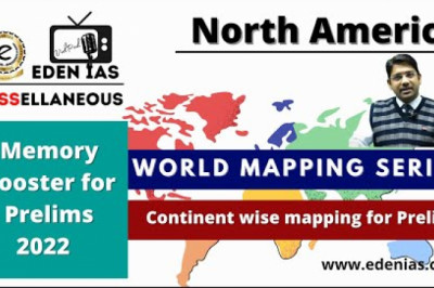 North America Mapping for UPSC CSE | Prelims 2022 Important Topics | EDEN IAS Podcast | Geography