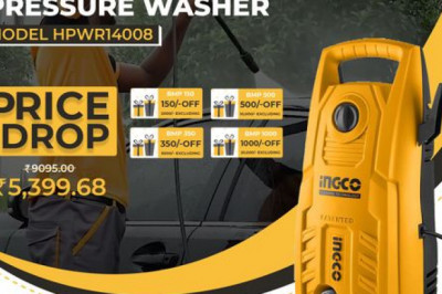 Buy INGCO High Pressure Washer HPWR14008 online at the lowest price in India. — bookmyparts.com
