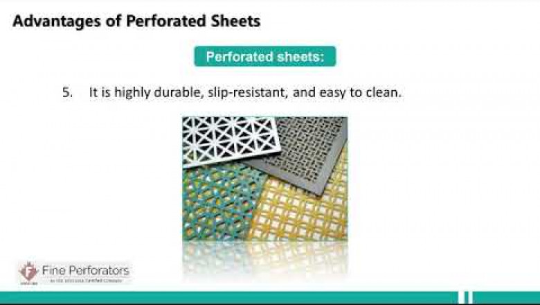Advantages of Perforated Sheets