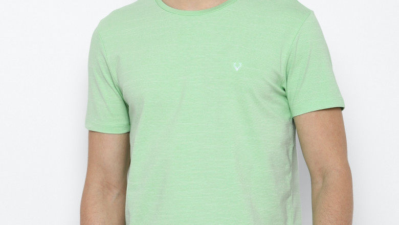 Buy Allen Solly Men's Round Neck T-shirts Online l T-shirts For Men