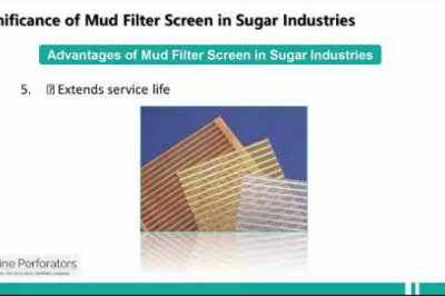Significance of Mud Filter Screen in Sugar Industries