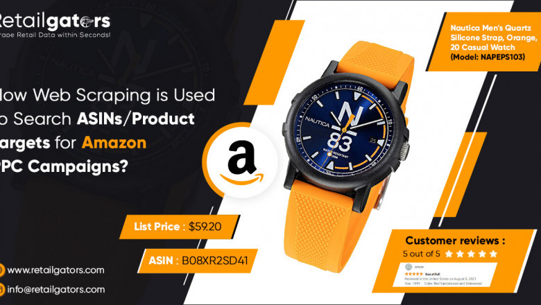 How Web Scraping is Used to Search ASINs/Product Targets for Amazon PPC Campaigns?