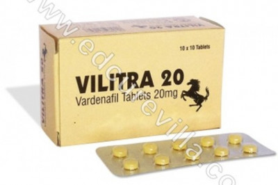 Online Vilitra 20 Medicine |  Vardenafil + Free Discount | Get by Edcurevilla