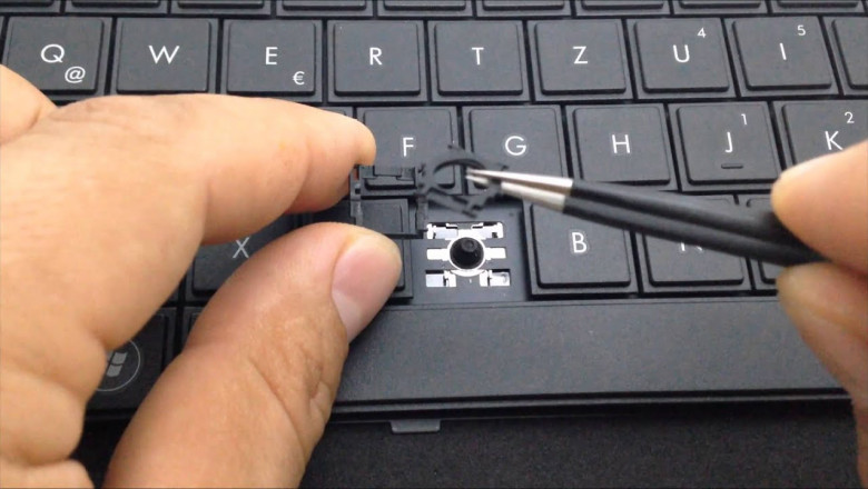 How to repair a laptop keyboard not working?