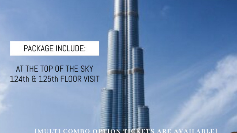 Burj Khalifa Tallest Building in the World & Tourist Attraction