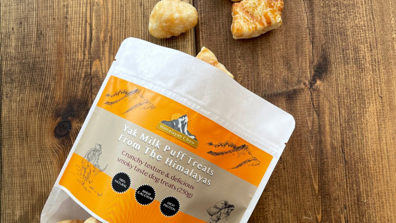 Delivering Balanced Nutrients - Himalayan Yak Chews for Dogs Full of Healthiness