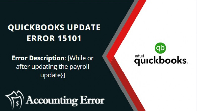 How to Fix QuickBooks Error 15101?
