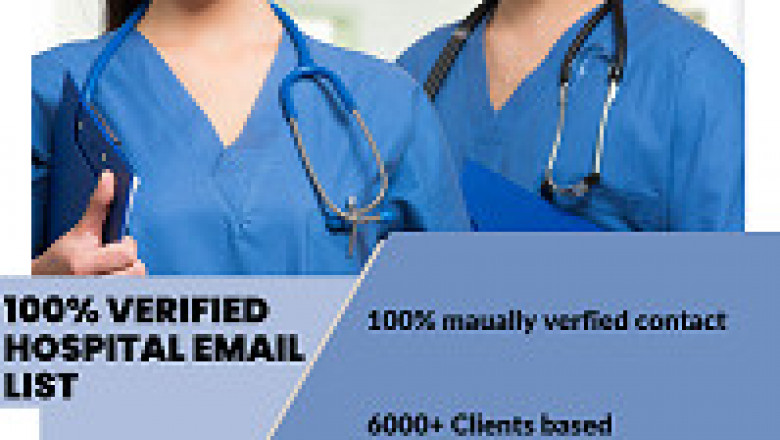 Purchase our valuable hospital mailing list to boost your business