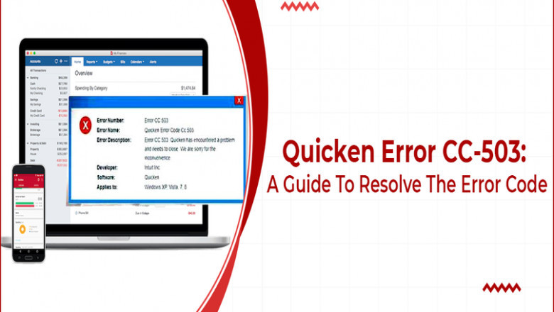 Quicken Error CC-503: A Guide To Resolve The Error Code
