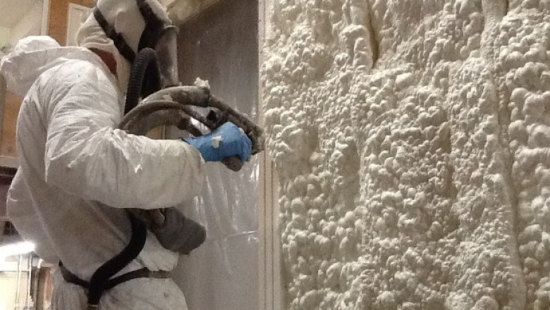 Spray Foam Insulation Services.