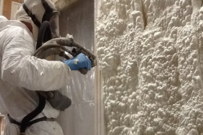 Spray Foam Insulation Services.