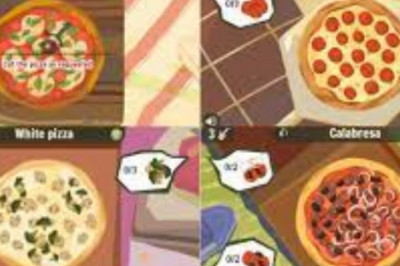 How to cut the paneer tikka pizza google game?