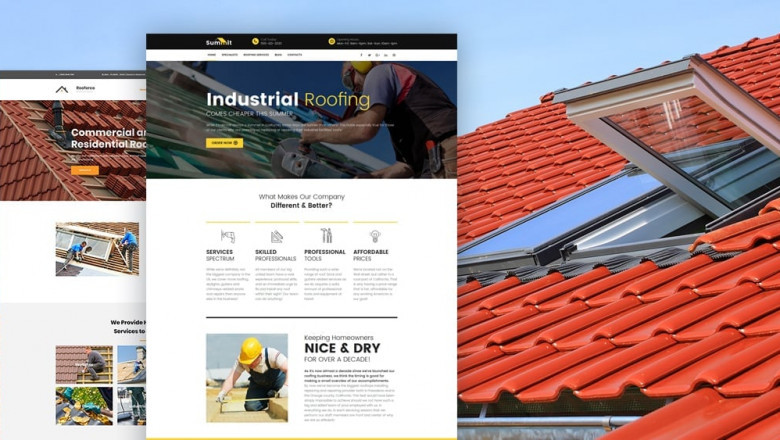 Need new website for a roofing company