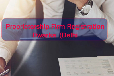 Proprietorship Firm Registration Dwarka, Delhi