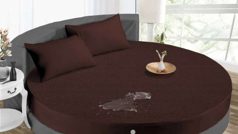 Waterproof Round Mattress Protector