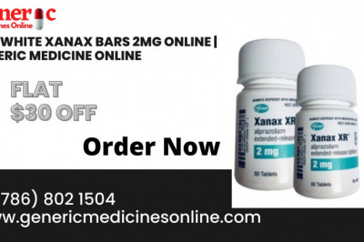 Buy White Xanax bars 2mg Online Overnight No RX Required  | Generic Medicine Online