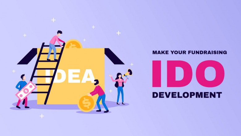 IDO development company - Setting up a fundraiser