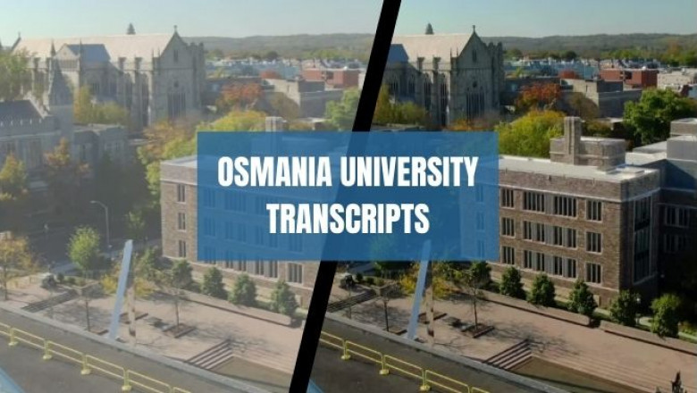 What are Osmania University transcripts needed for and how to get one?