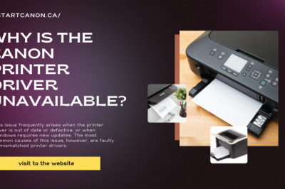 What is the reason for the unavailability of the Canon printer driver?