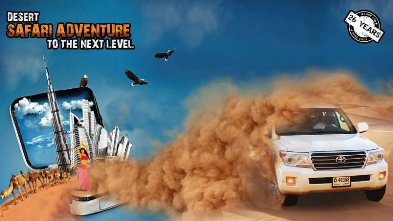 Desert Safari Dubai, Pick/Drop Service & Dinner Included | DUBAI ADVENTURES