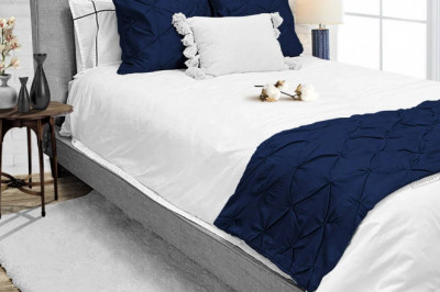 Make your bedroom more stylish with our Pinch Bed Runner