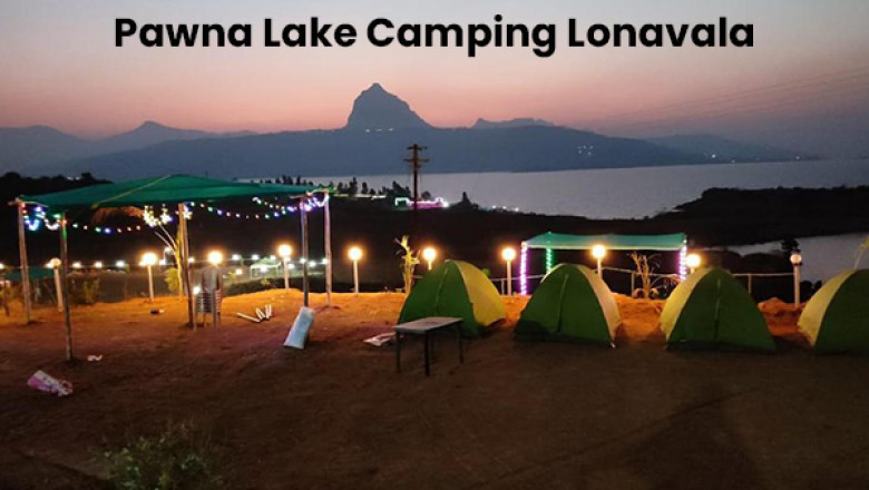 Camping near Pawana Lake