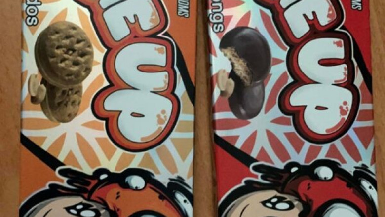 mushroom chocolate bar