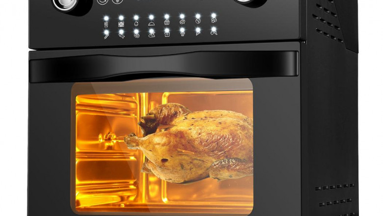 14.7QT Electric Toaster Oven 1800W Electric LED Touch Screen 16-in-1 Smart Air Fryer