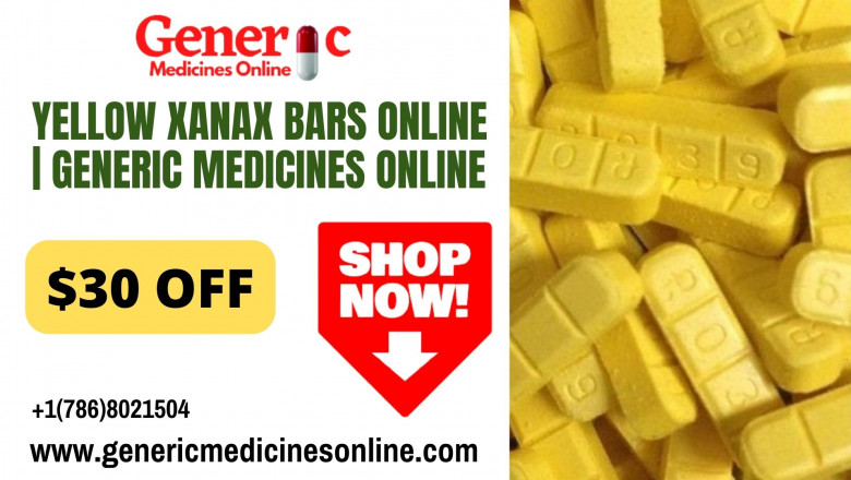Buy Yellow Xanax Bars online | Generic Medicines Online