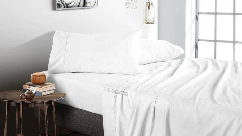 Buy Twin Flat Sheet Only with Comfort Beddings