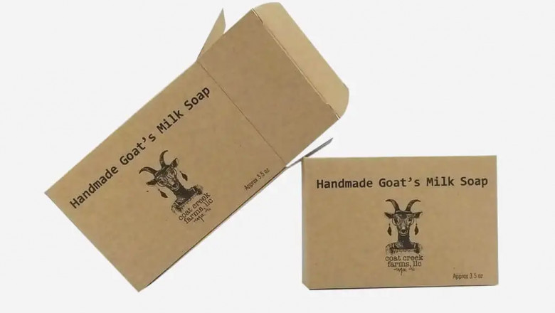 Customized soap boxes packaging by Kraft