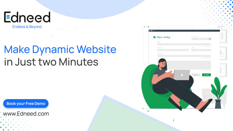Make Dynamic Website in Just two Minutes with Edneed