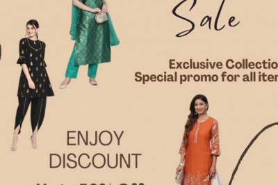 Grab huge discounts on women kurta and kurti sets at cartloot