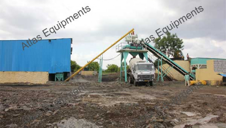 Stationary Concrete Batching Plant Manufacturer – Atlas Technologies Pvt. Ltd.
