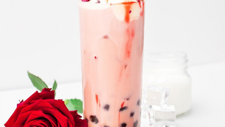 Falooda Milk Tea
