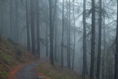 trying a massage chair in the mall