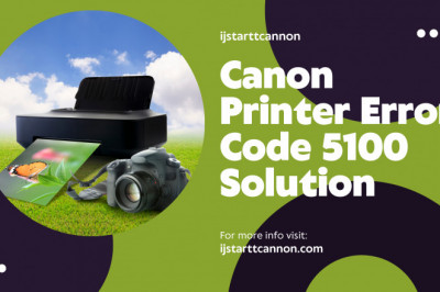 Error 5100 on Canon Printer: How to Fix the Problem