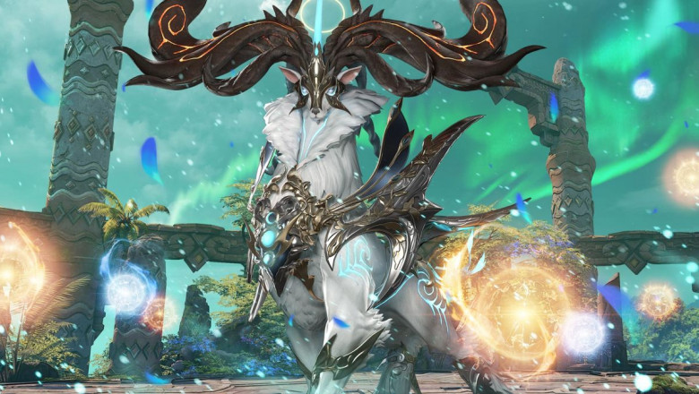 Lost Ark - Two Teams Facing Off Before The Match Begins in The Stern Arena