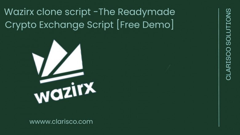 Wazirx clone script -The Readymade Crypto Exchange Script [Free Demo]