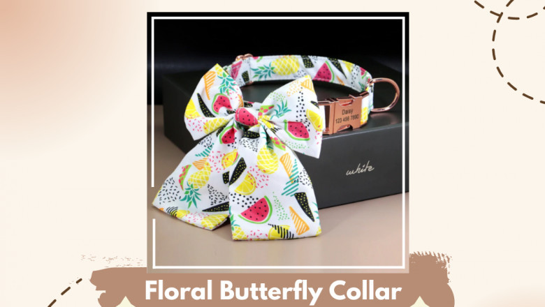 Buy Floral flower collars online | Buy Dog harness Online in the USA